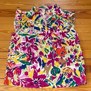 Floral Multicolor Women's Blouse